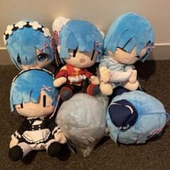 リゼロ レムぬいぐるみ7体セットのサムネイル
