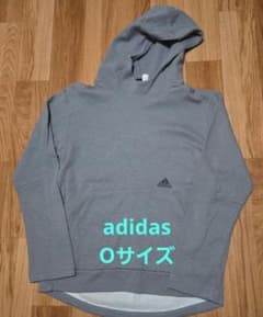 【送料無料】adidas アディダス パーカー グレー サイズO
