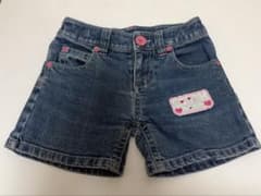 EARTHMAGIC デニムショートパンツ 130cmのサムネイル