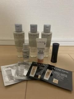 ランコム　化粧水　３本セット　おまけ試供品付きのサムネイル