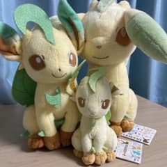 リーフィア ぬいぐるみセットのサムネイル