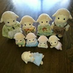 廃盤 ?? レア ✨シルバニア ヒツジ ファミリー ♪のサムネイル