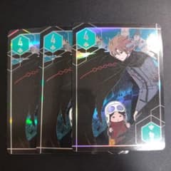 ワールドトリガー　ヒュース　林藤陽太郎　オーロラトランプ　ジャンプフェスタ　♧4 ワールドトリガー オーロラ トランプ ヒュース 陽太郎 - メルカリ