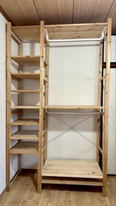 IKEA IVAR イケア イーヴァル 木製 シェルフ - メルカリ