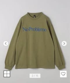 NoProblemo 別注ロンT 即完売品 40%OFF 新品未使用のサムネイル