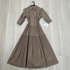 【未使用タグ付き】FRAY I.D 7分袖ワンピース　サイズO