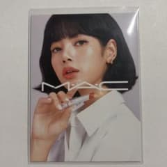 BLACKPINK LISA M.A.C コラボ トレカのサムネイル