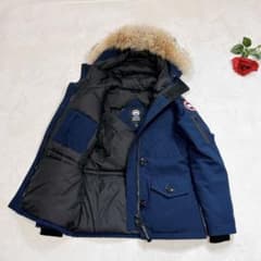 ほぼ未使用✨ カナダグース ダウンジャケット ネイビー モンテベロ M 