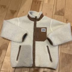 Lee フリースジャケット 130cm ホワイトのサムネイル
