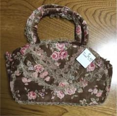 バラ柄☆ハンドバッグのサムネイル