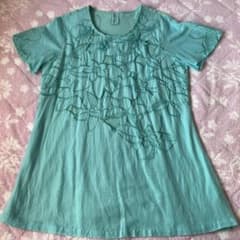 シカレロ半袖Tシャツカットソー花柄LLサイズのサムネイル