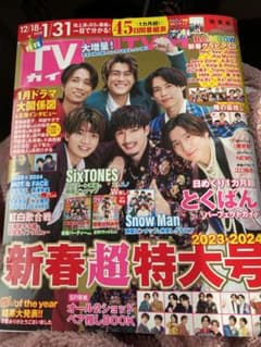 TVガイド 新春超特大号のサムネイル