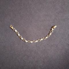 シルバーカラー ラインストーン ブレスレットのサムネイル