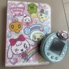 たまごっちピース ブルー たまデコピアス ベイビーチェンジ ひみつ手帳