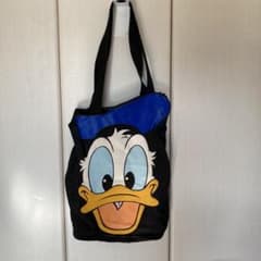 80's VINTAGE Donald Duck BIGFACE トート