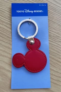 ☆東京ディズニーリゾート ミッキー革キーホルダー☆のサムネイル
