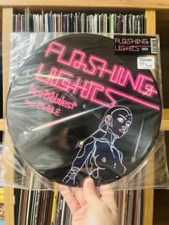 Kanye West-Flashing Lights ピクチャー盤レコード|mercariメルカリ