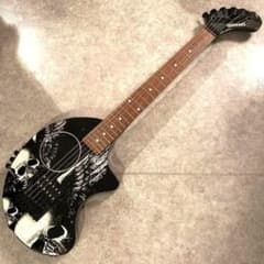 フェルナンデス ZO-3 スカル ドクロ 髑髏 エレキ ミニギター ジャンク フェルナンデス ZO-3 スカル ドクロ 髑髏 エレキ ミニギター