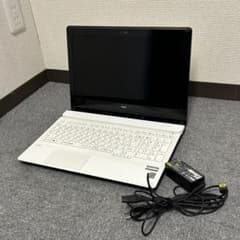 NEC LaVieノートパソコン PC-NS350AAW-KSクリスタルホワイト - メルカリ