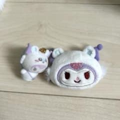 ちいかわ サンリオ クロミ モモンガ フロッキーマスコット ヘア