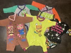 partyparty60-70サイズ　新生児　5着セットのサムネイル