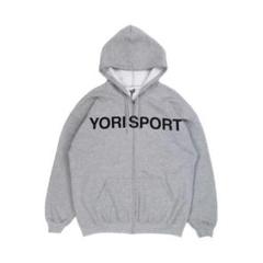 YORI SPORT ZIP UP HOODIE ジップパーカー dasyori Yori Sport Womenswear Text Zip-Up Hoodie (White/Black) | YORI