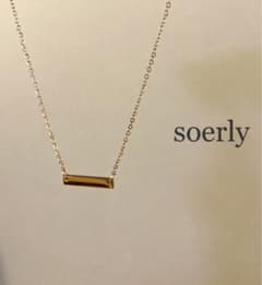 プレートネックレス　necklace シルバー　ローズゴールド　ステンレスのサムネイル
