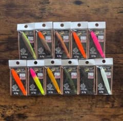 HERO'S アイジェットリンク　プルーラ3.7g 7点セット HERO'S アイジェットリンク プルーラ3.7g 7点セット