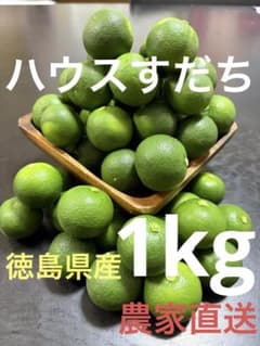 徳島県産 ハウスすだち 1kgのサムネイル