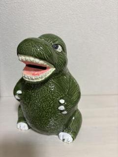 激レア 大きなゴジラ貯金箱 1997 東宝 陶器 1.マリモクラフト 大きなゴジラ貯金箱 1997年 東宝 陶器 - メルカリ