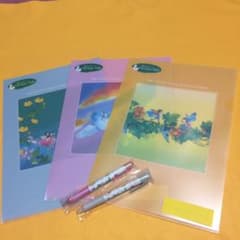 永田萠さん★新品未使用！★クリアファイル・ボールペン・シャープペンのサムネイル