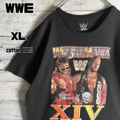 WWE公式 レッスルマニア14 1998年 プロレス Tシャツ XL 黒