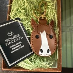 ソメスサドル メンコキーホルダー アッシュゴールド 限定 - メルカリ