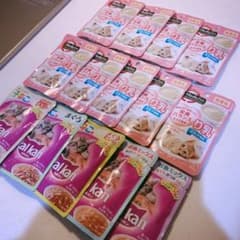 子猫用　離乳期　ウェットフード14袋セットのサムネイル
