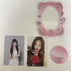 IVE Wonyoung 아크릴 스탠드 포토 카드 세트