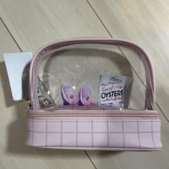 디즈니 스토어 이상한 나라의 앨리스 영 굴 클리어 라운드 파우치