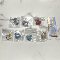 ぷくぷくあわわちゃん プチドロップ風めじるしマスコット　コンプリートのサムネイル