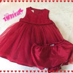 チュールドレス♡赤 レッドのサムネイル
