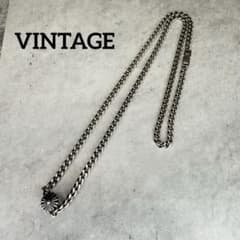VINTAGE ヴィンテージ 喜平チェーンコンチョネックレス　シルバー925 VINTAGE ヴィンテージ 喜平チェーンコンチョネックレス シルバー925