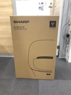 [値下げ］KI-NX75-W SHARP 加湿空気清浄機 KI-NX75-Wのサムネイル