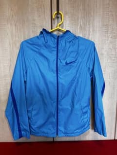 NIKE キッズ フード付きジャケット ライトブルー