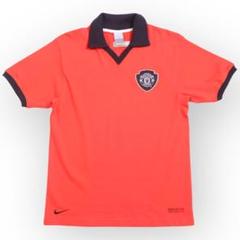 00s マンチェスターユナイテッド ポロシャツ リンガー サッカー
