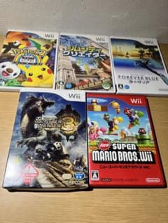 Wii ソフト 5枚セットのサムネイル