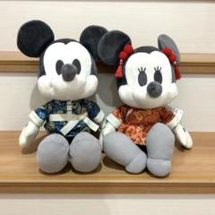 【新品】ミッキー&ミニー　デココレ　チャイナ服BIGぬいぐるみ　2種セット【★】