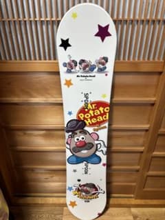 SPOON キッズスノーボード・ビンディングセット 120cm ポテトヘッド SPOON キッズスノーボード・ビンディングセット 120cm ポテト