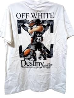 OFF WHITE TAZ 22 Destiny キャラクターTシャツ ホワイト m61956520153_1.jpg?1756994341