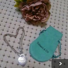 専用☆TIFFANY ハートプレートネックレスのサムネイル