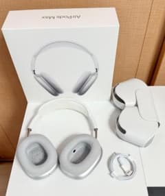 動作良好・送料無料】AirPods Max シルバー 初代 黄ばみあり - メルカリ