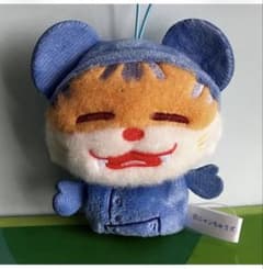 ニャンちゅう ぬいぐるみ マスコット 指パケット 指人形 着ぐるみ ブルー あおのサムネイル