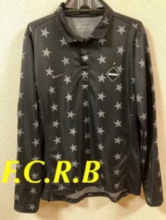 ナイキ×ブリストル　FCRB Bristol 長袖　黒 Lサイズ　星柄　スターのサムネイル